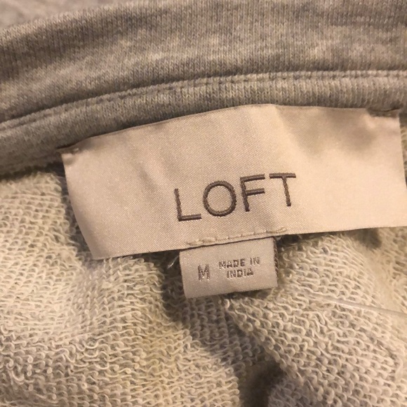 LOFT PEARLIZED SPARKLE SWEATSHIRT - Picture 5 of 5